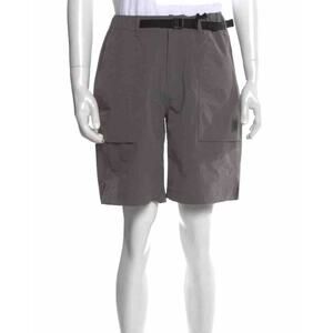 Belstaff Grayston cargo shorts Size Medium New Sample Granite Gray Utility